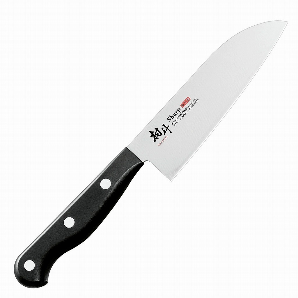 下村企販 村斗 Sharp 小三徳 145mm 日本製 包丁 職人 ナイフ 匠 砥石