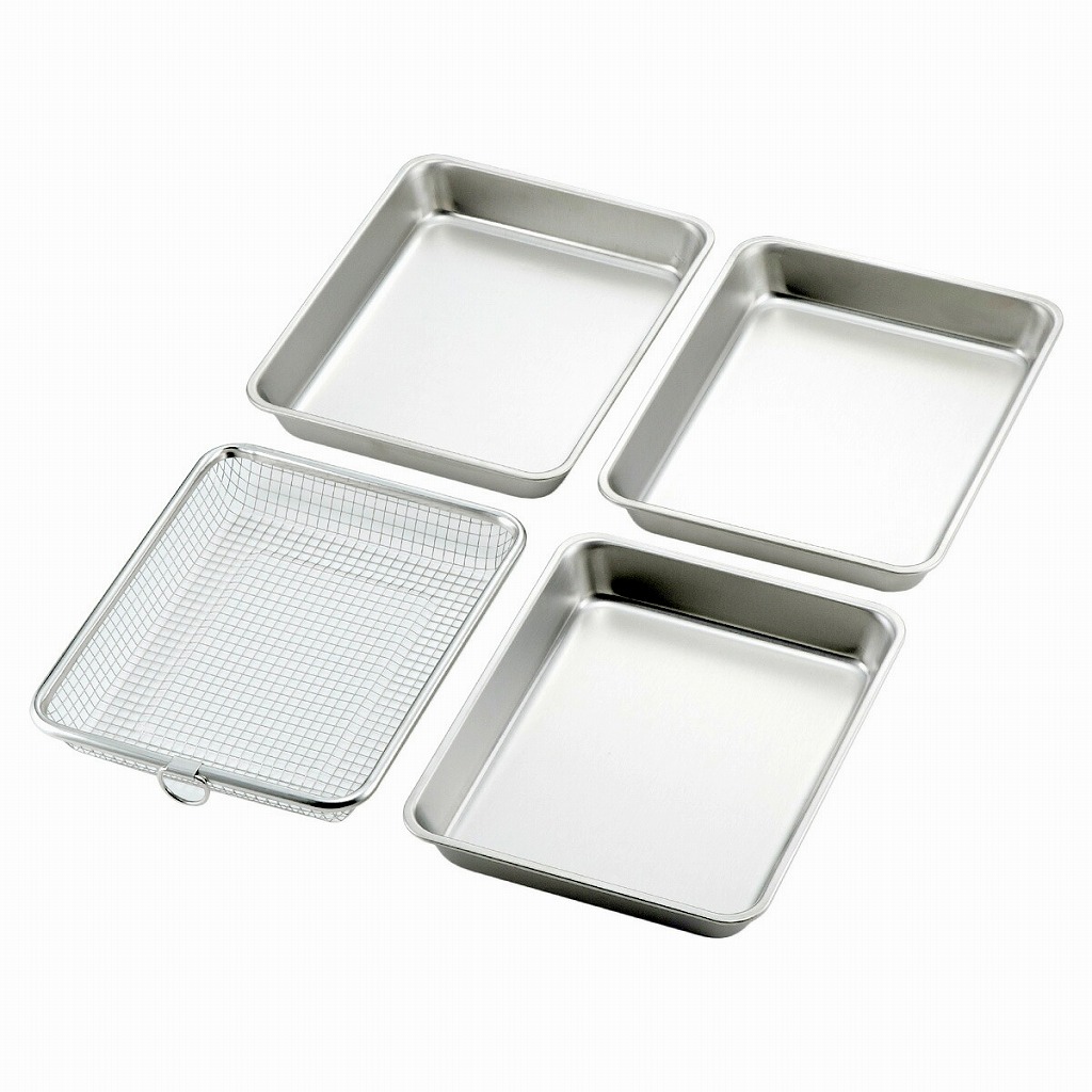 ステンレス製バット 油切りバット 店舗 厨房用品 フライヤー Y0437