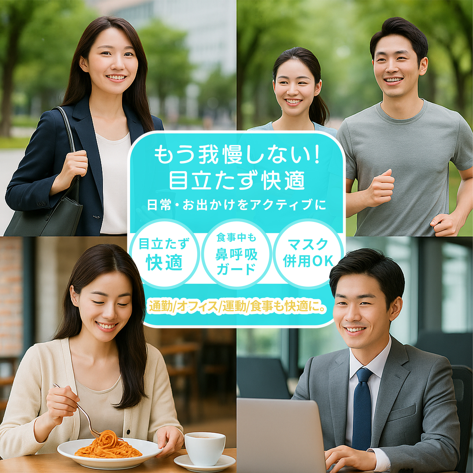 花粉も鼻水もしっかりキャッチ ノーズマスクピットセブン