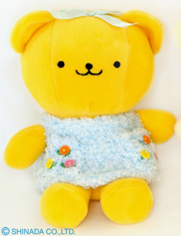 シナダ HANACHAN ハナちゃん ぬいぐるみ　くま　SHINADA 新品 シナダ ハナちゃん くま Lサイズ（単品） : シナダオンライン