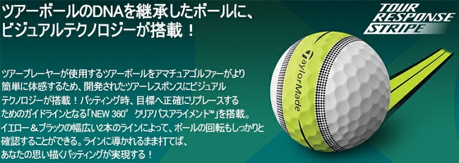 テーラーメイド TOUR RESPONCE (1801)　　　　　　ロストボール TaylorMade ロストボール ランク1 テーラーメイド TOUR RESPONSE
