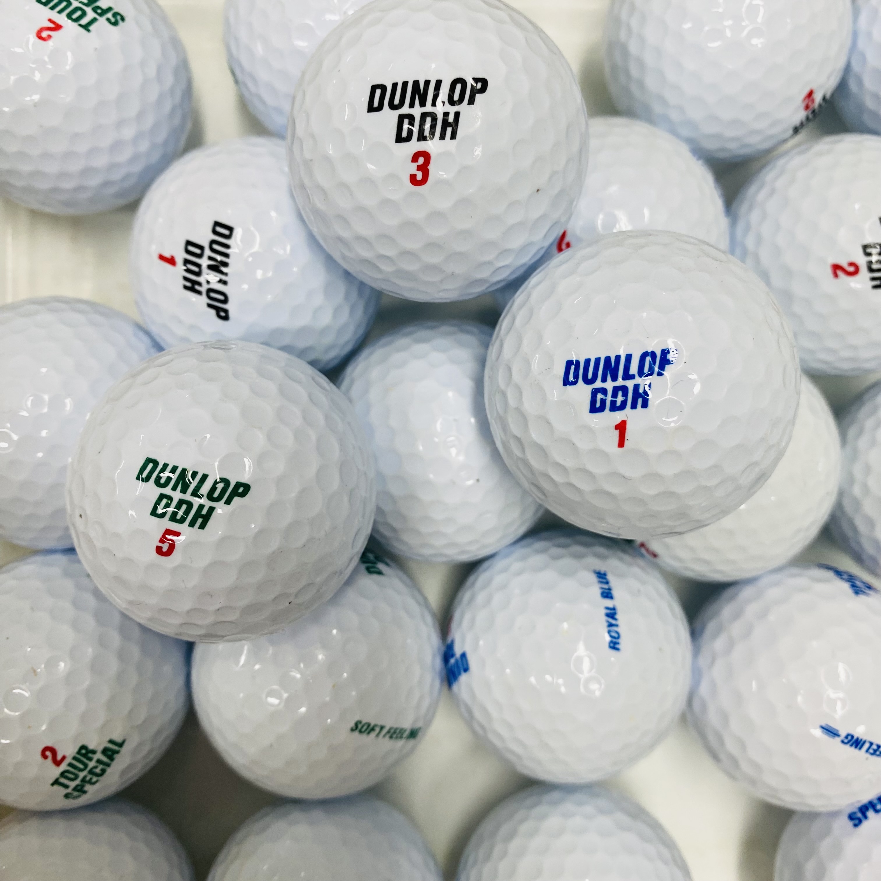 新品 101球ダンロップ　DUNLOP DDH ゴルフボールまとめ売り DDH DUNLOP ダンロップ ゴルフボール 10個入り - メルカリ