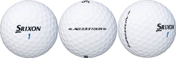 ロストボール ランク1 SRIXON スリクソン AD333 TOUR 18年モデル