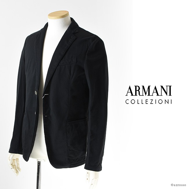 アルマーニ ジャケット メンズ ブラック オフィス カジュアル ARMANI 