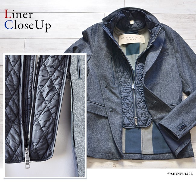 BURBERRY（バーバリー） ウール ジャケット メンズ ブリット Burberry