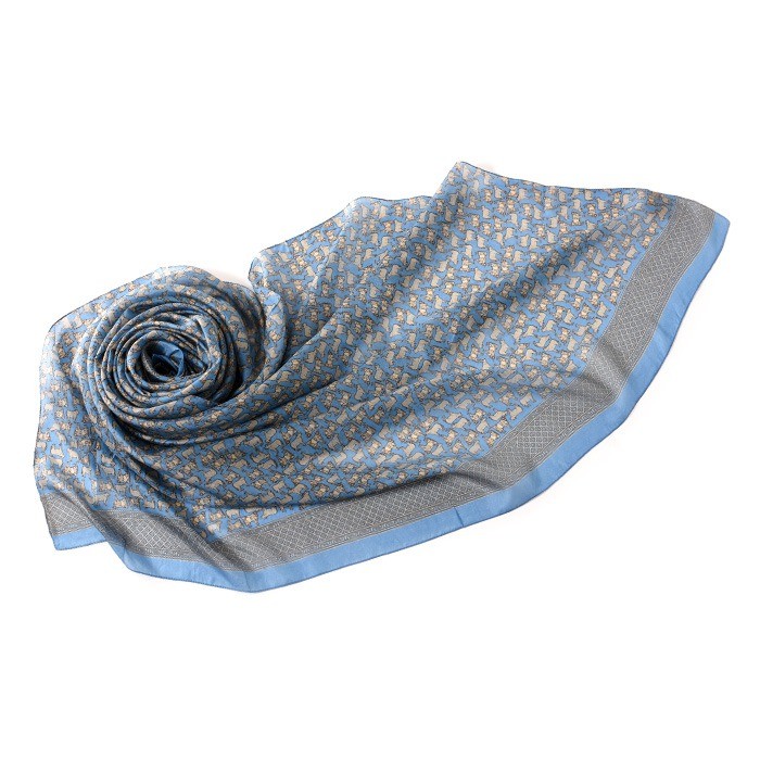 大判 薄手 シルク ストール 春 夏 秋 アニマル 幾何学柄 ショール