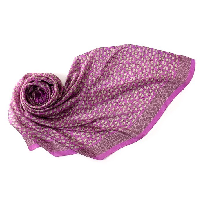 大判 薄手 シルク ストール 春 夏 秋 アニマル 幾何学柄 ショール