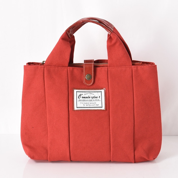 C'omodo+plust トートバッグ 母の日 キャンバス ショルダー