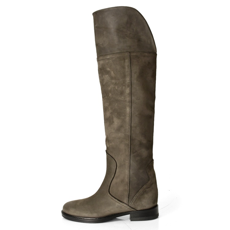 CORSO ROMA,9コルソローマ ロングブーツグレージュ新品45,000円★ CORSO ROMA,9（コルソローマ ノーヴェ） ブーツ レディース ロング