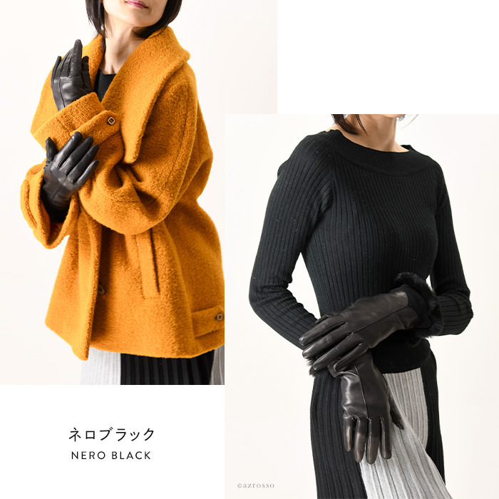 GALA GLOVES（ガラ グローブ） スマホ対応 手袋 レディース 革 レザー