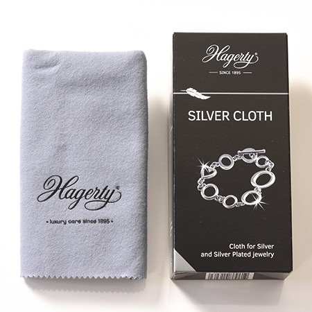 アクセサリー ジュエリー お手入れ クロス シルバー 専用 布 ハガティ