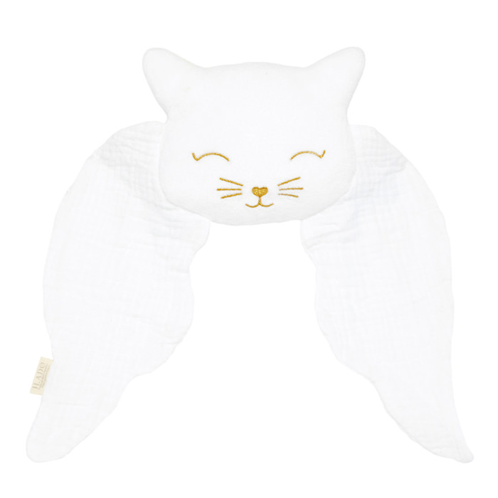 猫 天使 ぬいぐるみ 出産祝い マタニティ ネックレス が入る 胎教
