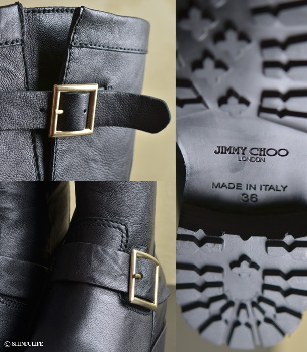 JIMMY CHOO ジミーチュウ エンジニアブーツ レディース ショート
