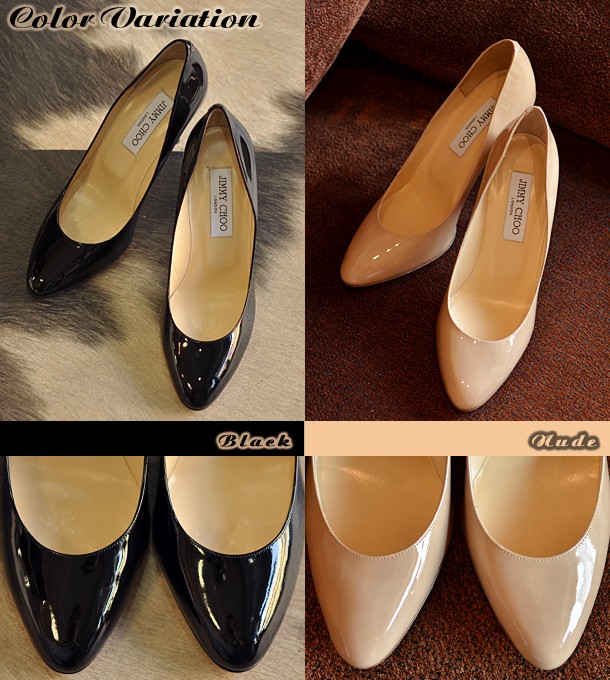 ジミーチュウ エナメル パンプス 正規品 本革 JIMMY CHOO GILBERT