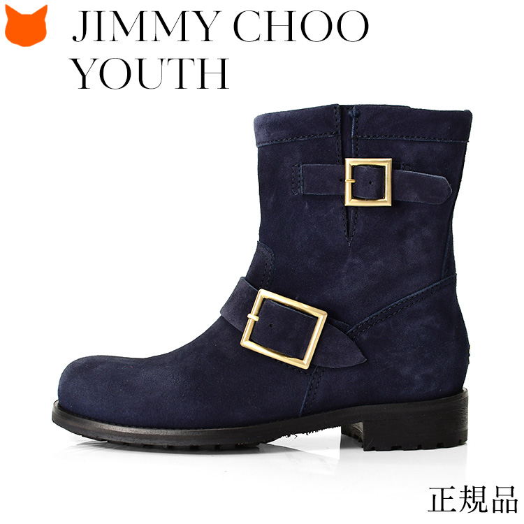 Jimmy Choo ショートブーツ エンジニアブーツ レディース