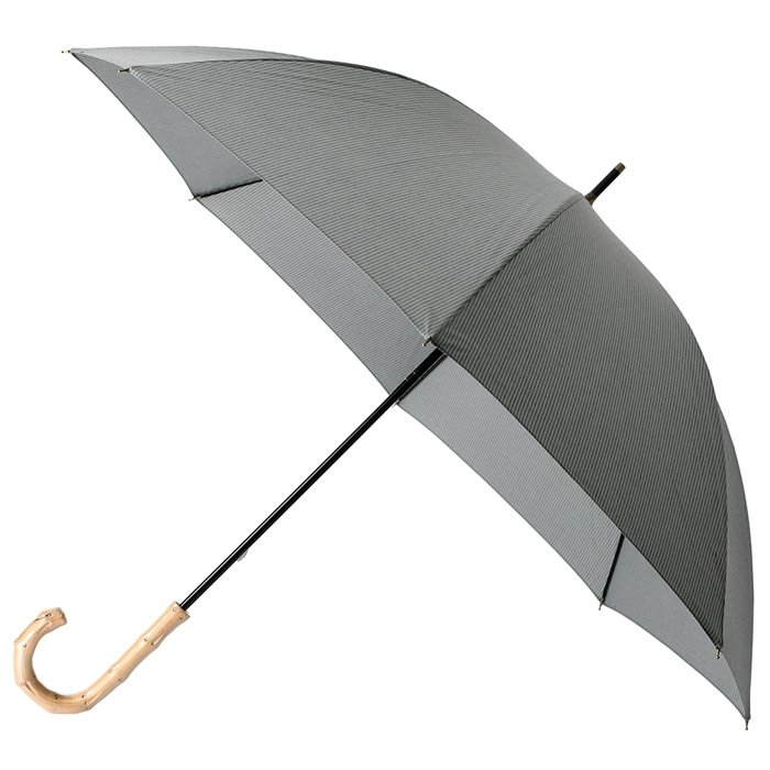 傘 メンズ 長傘 60cm 大きい 大判 晴雨兼用 日傘 遮光 木製ハンドル 