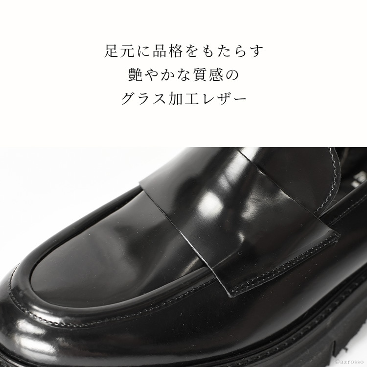 Luca Grossi 厚底 本革 ローファー レディース ブランド 白 Luca Grossi 厚底 本革 ローファー レディース ブランド 白