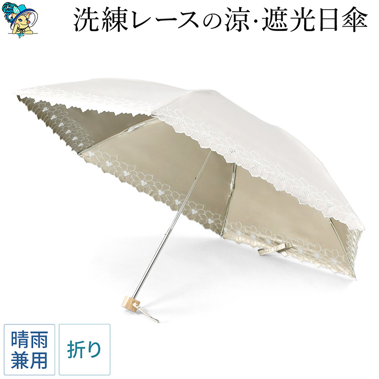 しーちゃん　完全遮光 100% 晴雨兼用日傘 ベージュ 新品未使用】 しーちゃん しぃちゃん 完全遮光 晴雨兼用日傘