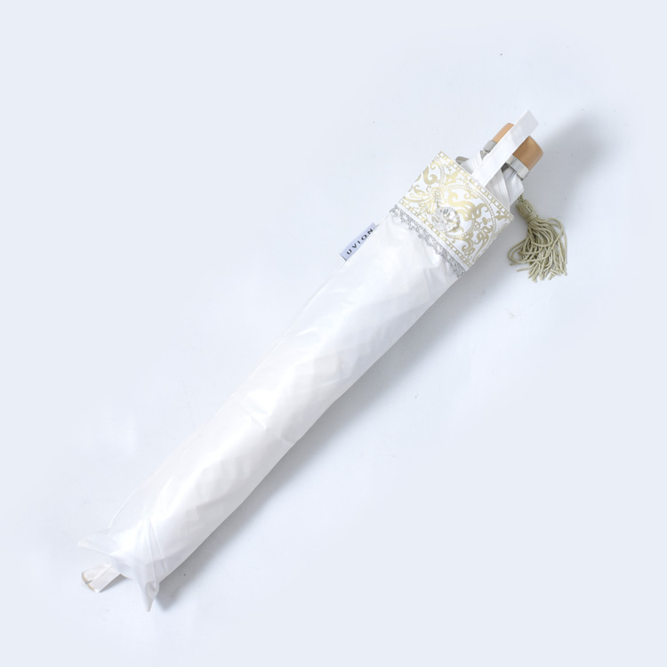 プレミアムホワイト 日傘 母 ケース 傘袋 交換用 傘カバー 折りたたみ 傘ケース