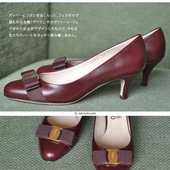 FERRAGAMO フェラガモ ヒール パンプス レディース 靴