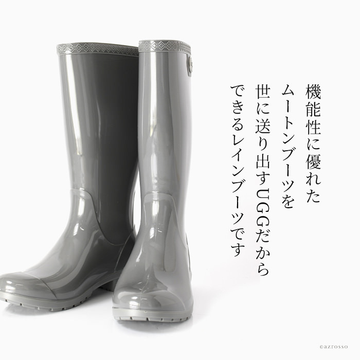 UGG レインブーツ レディース アグ 長靴 ブランド 雨の日 通勤 防水