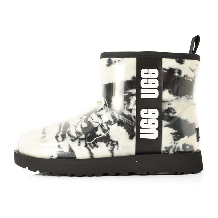 22.5cm-25cm│UGG Classic Clear Mini Marble レインブーツ アグ ブーツ 完全防水 -20℃耐寒 スノーブーツ  正規品 1120778 マーブル模様