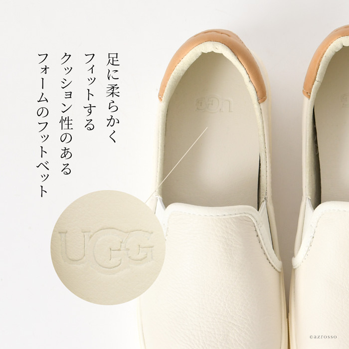 UGG スリッポン レディース アグ ブランド スニーカー 軽量 靴 厚底 ...