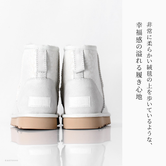 ugg ブーツ レディース ムートンブーツ アグ 正規品 ヒョウ柄 黒