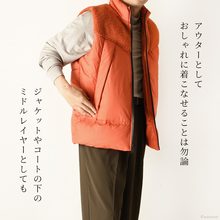 UGG Australia ベスト シェルパ ジャケット メンズ アウター