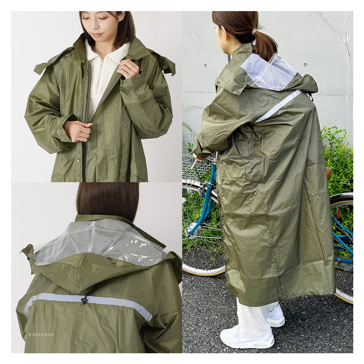 Amazon | [ソーノ] ブルゾン 【PLUVIOPHILE COL.】 サイド