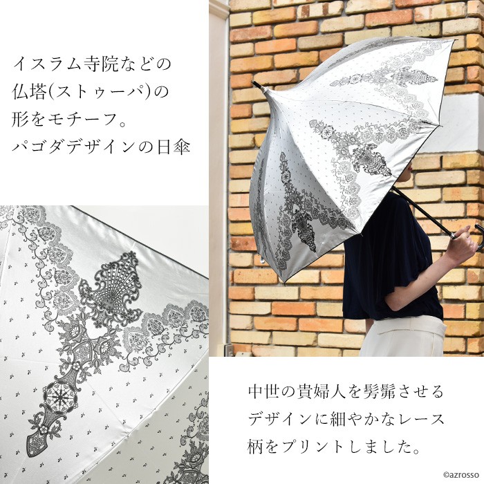 プチクルールウェイ | ミニ折りたたみパゴダ傘・日傘・100％完全