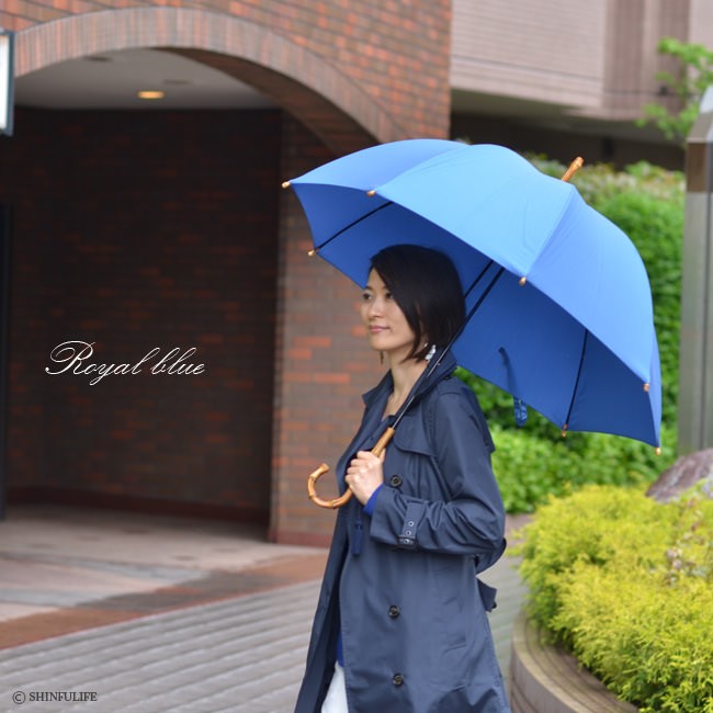傘 レディース 長傘 雨傘 高級 日本製 大判 wakao ワカオ ブランド 