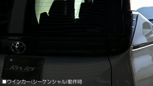 ヴォクシー シーケンシャルウインカー 90系 ノア LEDテールランプ 左右