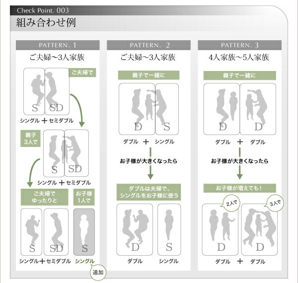 モダンライト・コンセント付き国産フロアベッド ベッドフレームのみ セミシングル｜shiningstore-next｜09