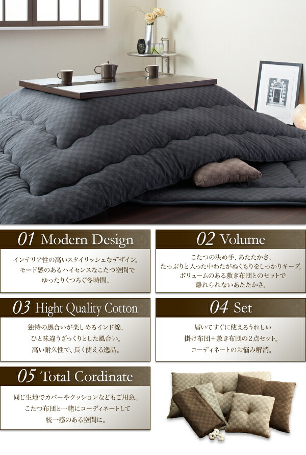 新品未使用訳あり】イヴ・サンローランこたつ掛け布団200×200㎝ 【公式
