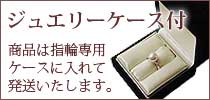 ジュエリーケース付いています。