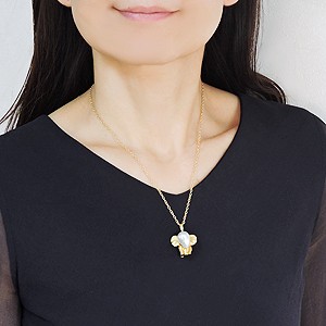 パール 真珠 ゾウ 象 ペンダント チャーム ペンダントトップ ブローチ
