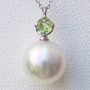 真珠 ネックレス ピンクトルマリン パール ゴールド k18 10月誕生石