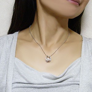 パール ペンダントトップ ヘッド 真珠 キュービックジルコニア 馬蹄