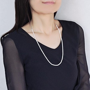 真珠ネックレス パール ネックレス 真珠 ロングネックレス あこや本