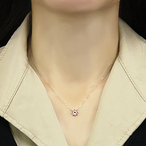 アミュレット ネックレス ペンダント ガーネット アメジスト アクア