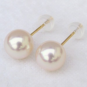 パール ピアス パールピアス 真珠ピアス スタッドピアス k18 18金 18k