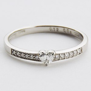 ダイヤモンド リング ハートリング ダイヤリング エタニティリング