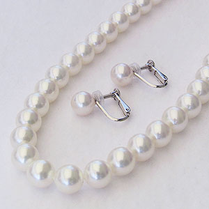 パール ネックレス パールネックレス 真珠ネックレス パールイヤリング