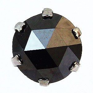 メンズ ピアス 片耳用 ブラックダイヤモンド 1.00ct プラチナ メンズ メンズ ピアス 片耳用 ブラックダイヤモンド 1.00ct プラチナ メンズ