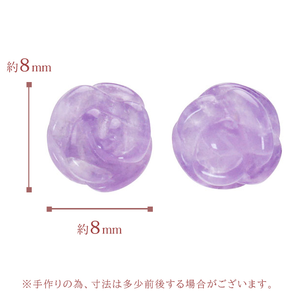 ピアス ラベンダーアメジスト k18 18k 18金 イエローゴールド