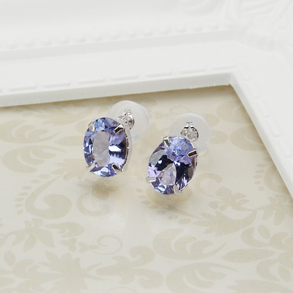 ピアス タンザナイト プラチナ pt900 プラチナ900 レディース 高品質