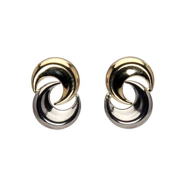 18金、プラチナ900 ピアス ピアス k18 18k 18金 イエローゴールド プラチナ pt900 コンビ
