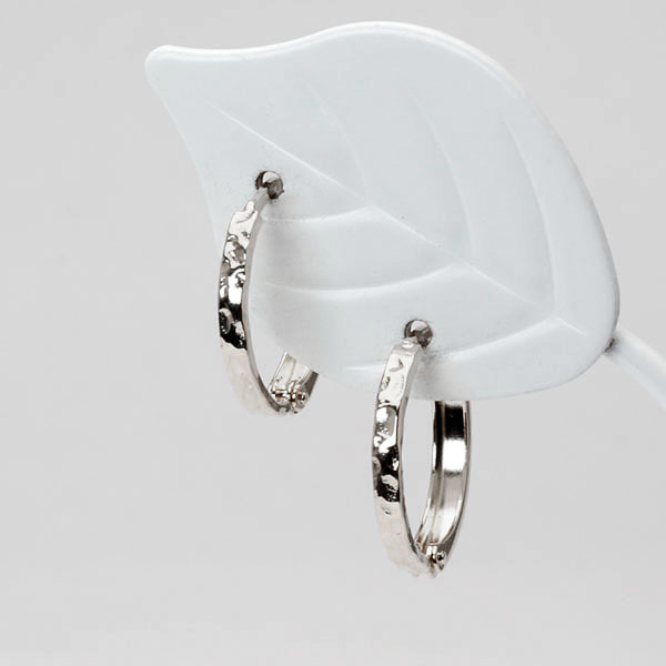 ピアス フープピアス プラチナ pt900 中折れ式ピアス 地金ピアス