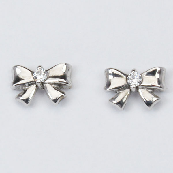 リボン スタッドピアス ホワイトゴールド ダイヤモンド 楽天市場】ピアス K18ホワイトゴールド イエローゴールド ピンク